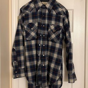 Men’s Pendleton snap up men’s western shirt sz med